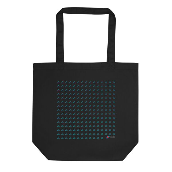 “Triangle Outlines” Eco Shopper Nera