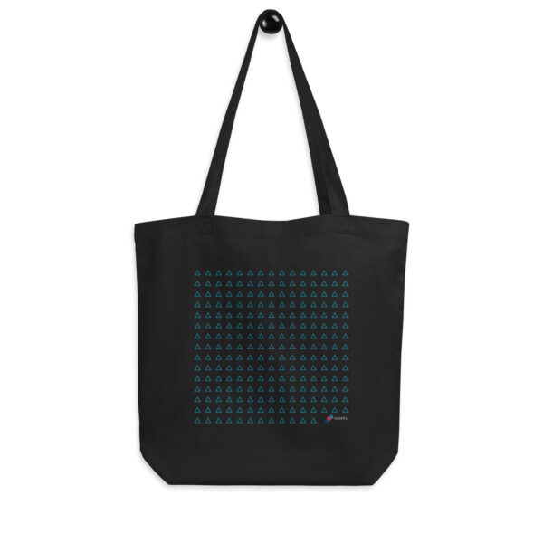“Triangle Outlines” Eco Shopper Nera - immagine 2