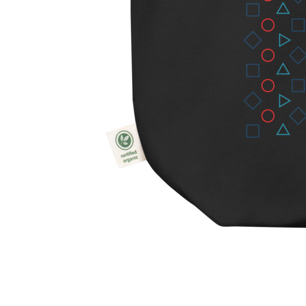 “Outlines Rotating Pattern” Eco Shopper Nera - immagine 3