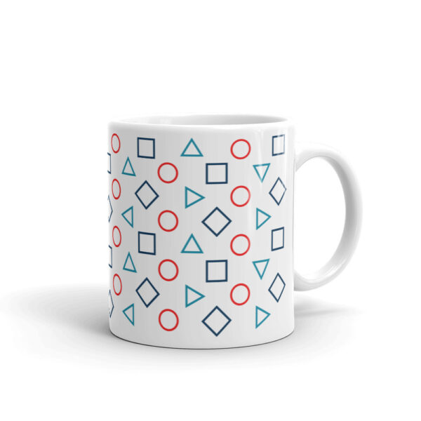 “Outlines Rotating Pattern” Tazza