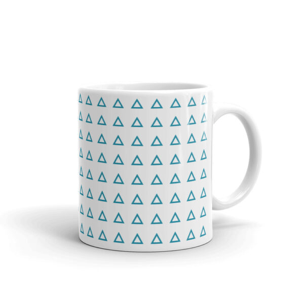 “Triangle Outlines” Tazza