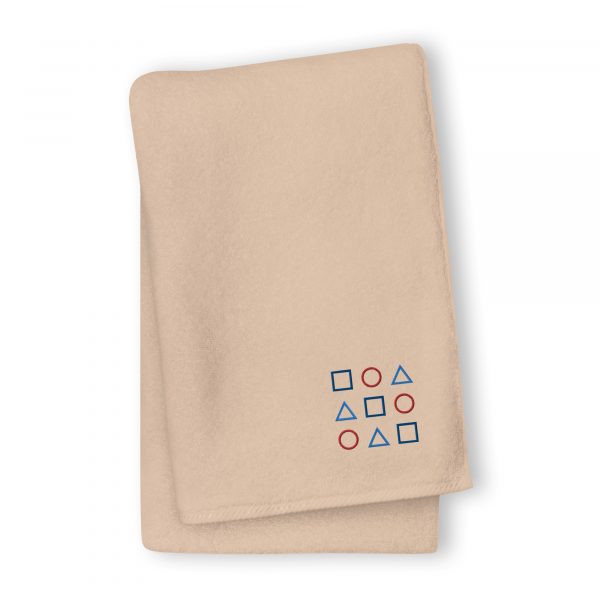 “Nine Shapes” Asciugamano Beige - immagine 9