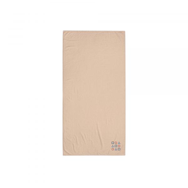 “Nine Shapes” Asciugamano Beige - immagine 3
