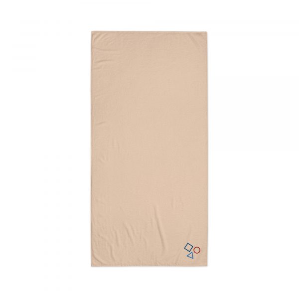 “Three Shapes” Asciugamano Beige - immagine 6